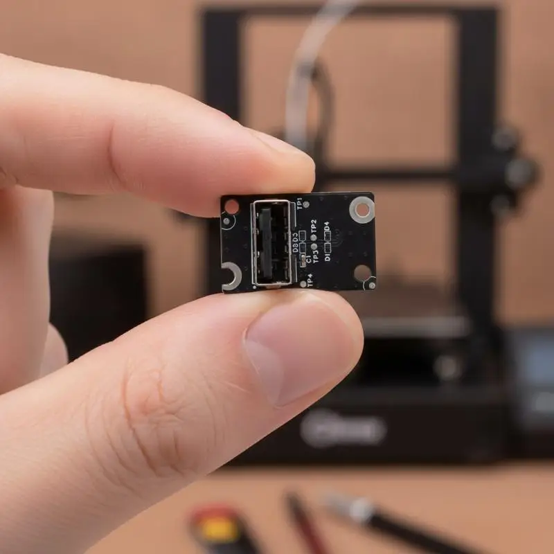 USB Interface Board with Connecting Cable & Mounting Screws Compatible with H2D H2S H2C 3D Printer Repair Upgrade Parts