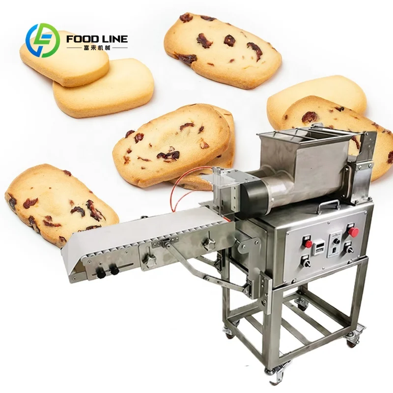 Customized Commercial Automatic Cookie Depositor Machine Multi-Functional Butter Biscuit Making Machine for Bakery Factory Use
