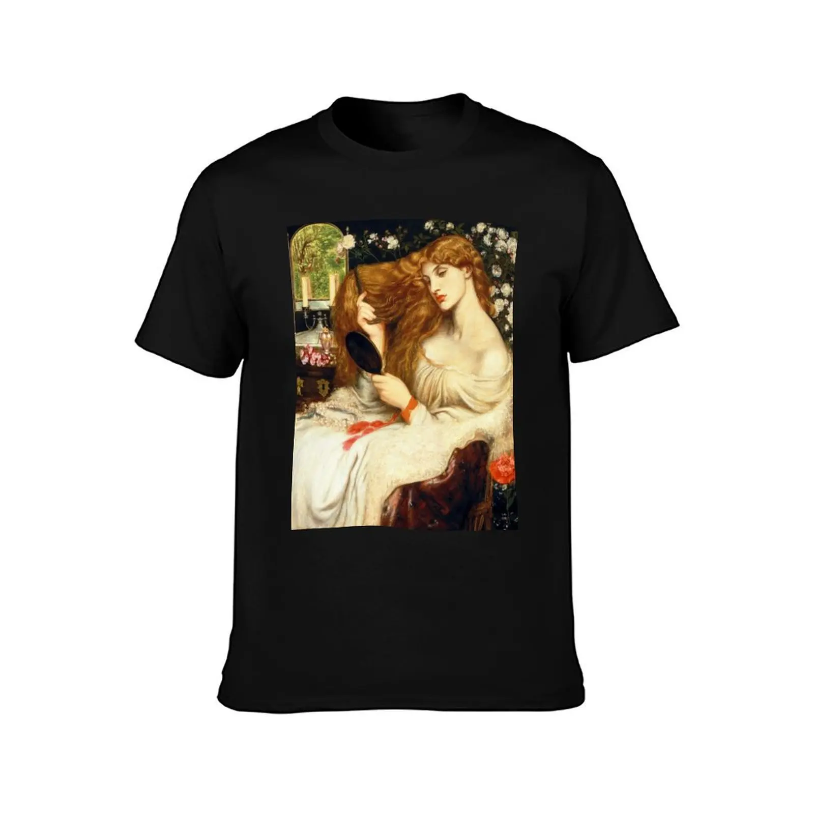 Dante Gabriel Rossetti - Lady Lilith T-Shirt Louboutins summer clothes T-shirts for men cotton