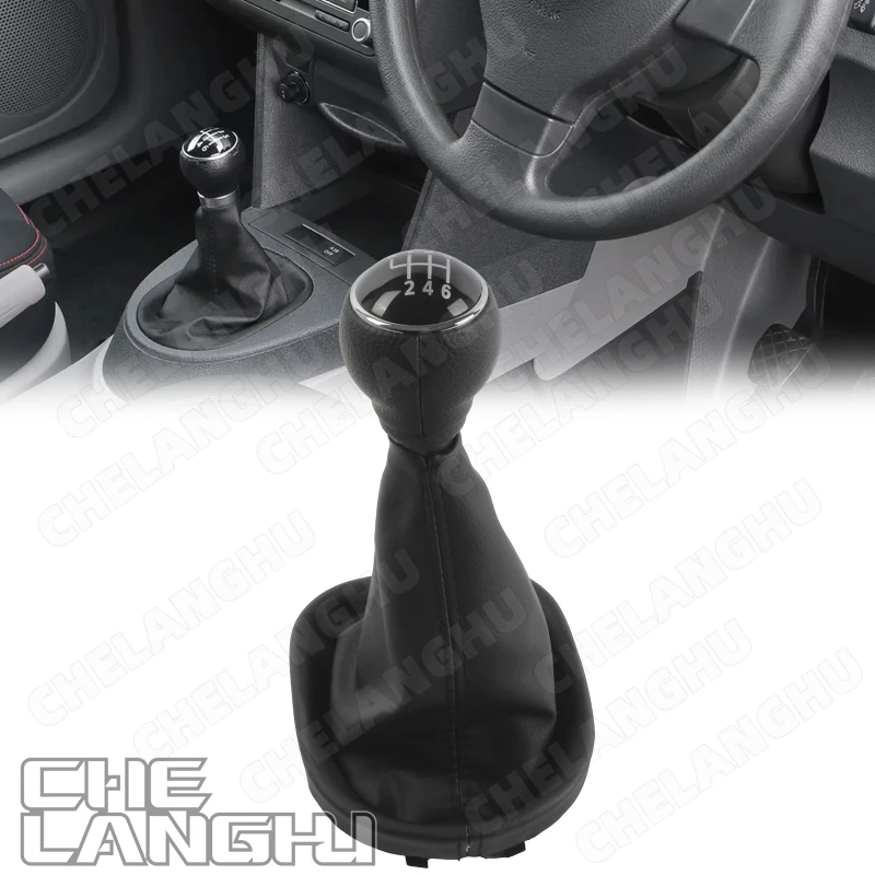 

For VW Caddy Touran 2003 2004 2005 2006 2007 2008 2009 2011 2012 2013 2014 2015 Car-Styling 6 Speed Car Gear Stick Shift Knob