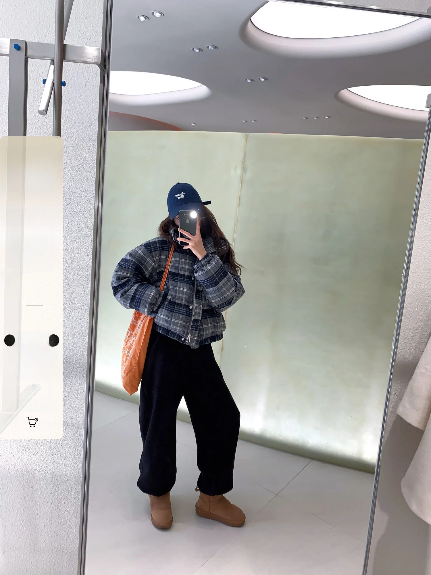 

Зимняя утепленная женская уличная куртка свободного кроя с высоким воротником, прочная, в клетку, в стиле рабочей одежды, пуховик-пальто