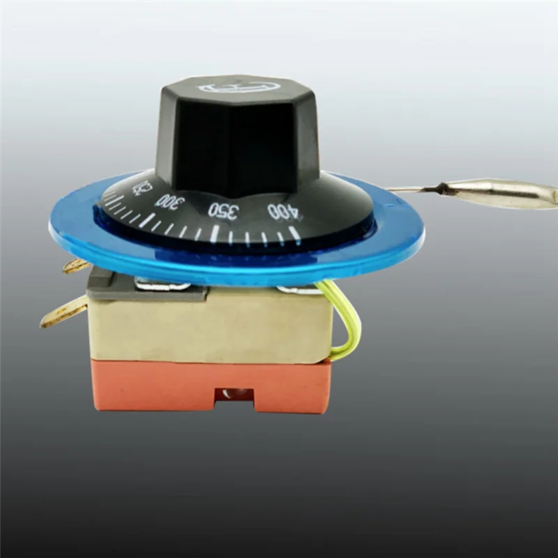 Interruttore regolatore di temperatura regolabile digitale BAAJ 50-400 ℃ (122-752 ℉ ) Termostato Forno Elettrico 250V 16A