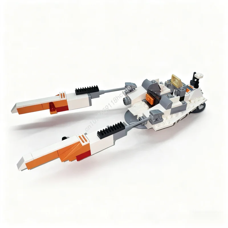 75 pçs moc pod racer estrela batalha modelo blocos de construção modular crianças idéia brinquedos diy montar educação presentes natal