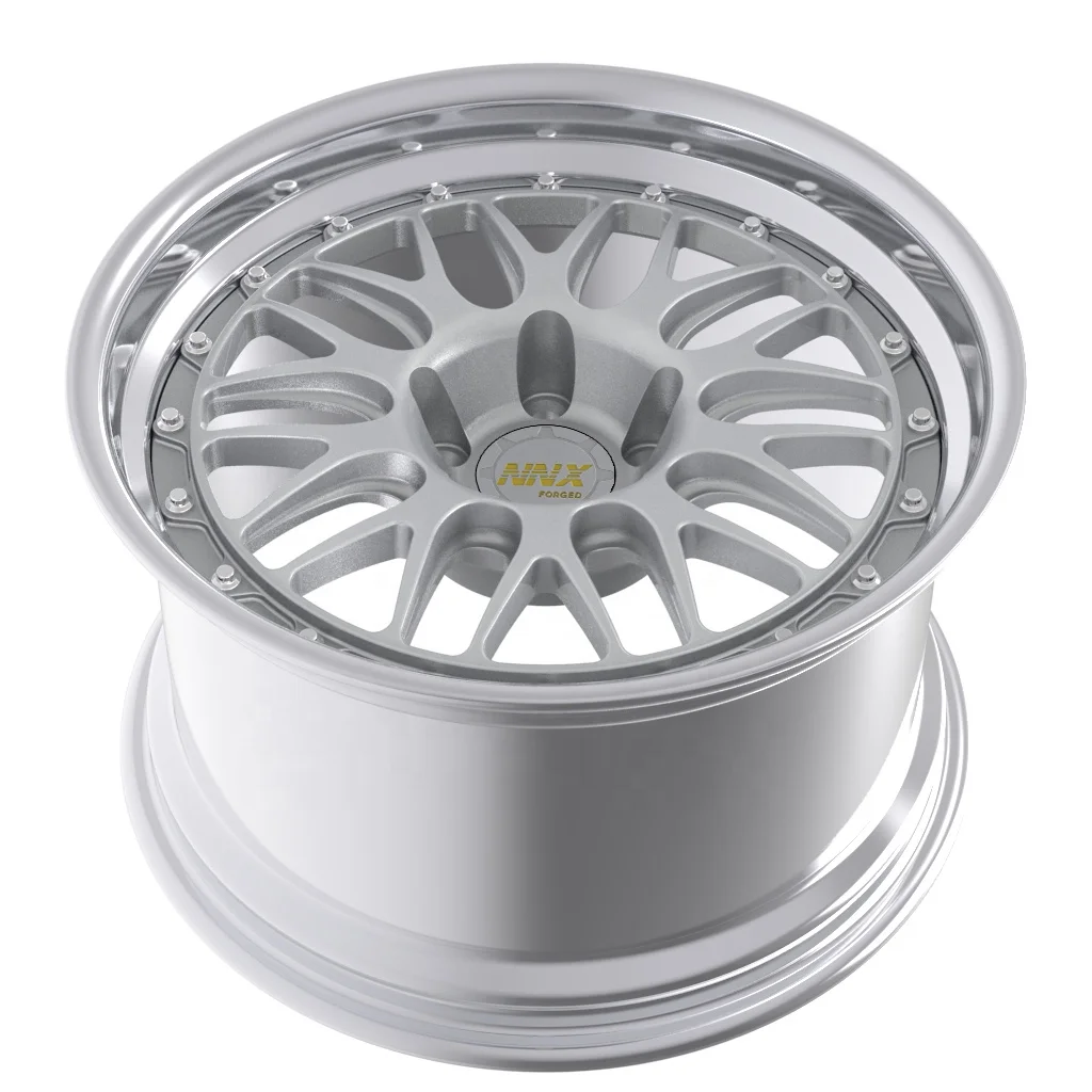 

New Style Vacuum Electroplating Gray 18 19 20 21 22 23 24 Inch 5*112mm Forged Wheel Rims