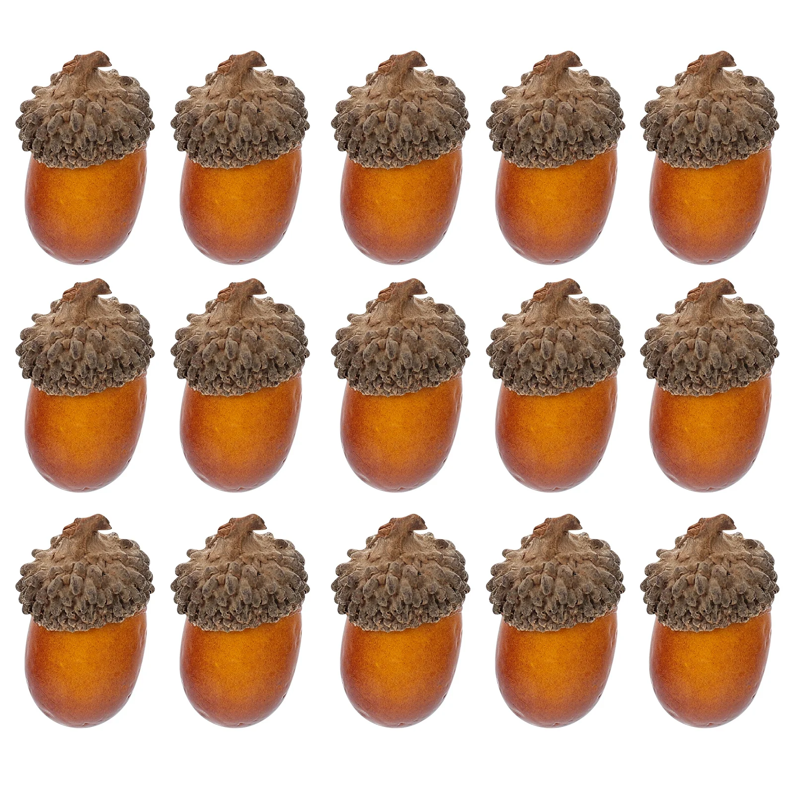 

25Pcs Simulation Artificial Acorns Lifelike Decoration Rustic Farmhouse Style DIY Christmas Thanksgiving Festival Ornaments