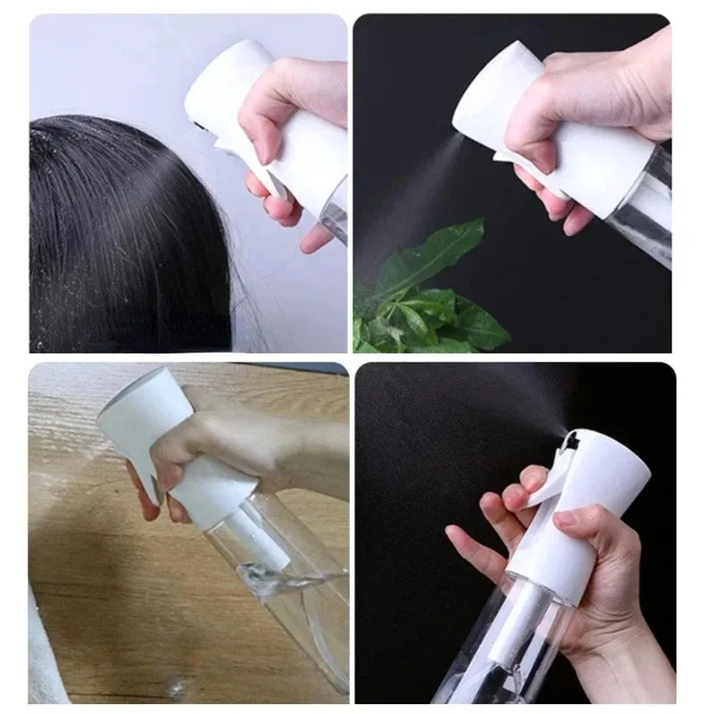 300ML Continuous Hair Plant Mist Spray Bottle Mist Spray Bottle Mist Bottle for Curly Hair Styling Product Plant Barber