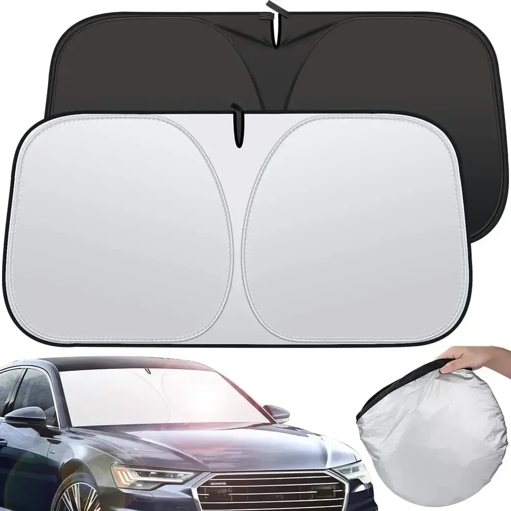 Car Front Windshield Visor Sunshade Sun-blinds Adapted For SUV MPV Hatchback Notchback Auto Interior Accessories