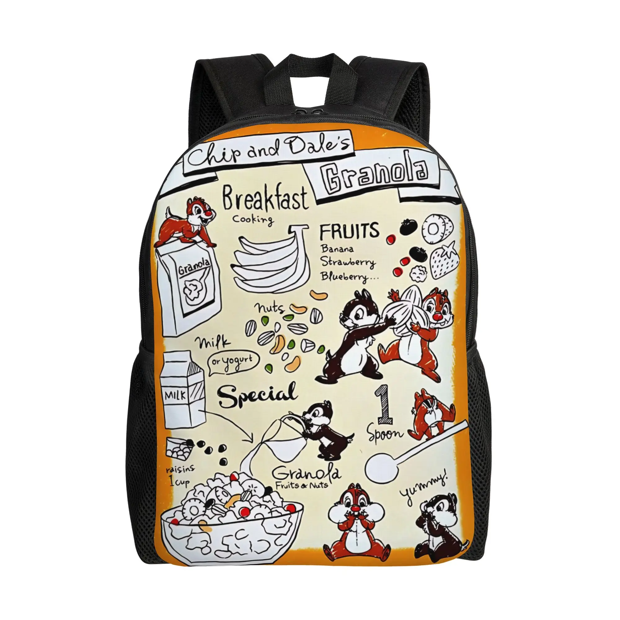 

1Piece Backpack Dale The Goofy Dreamer New School Year Rucksack For School Chip And Dale Birthday New Term Starts