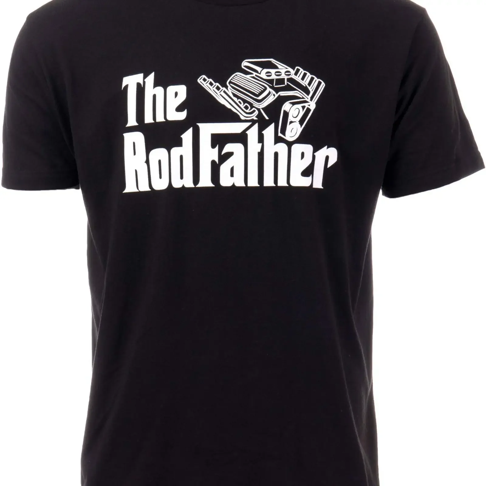 The Rodfather Funny Hotrod Garage Joke Truck Car Guy Mechanic Auto Racing Hot Rod T Shirt for Men Grandpa Dad vintage Washed
