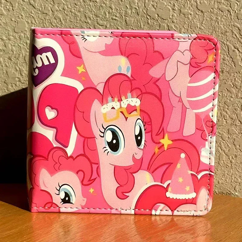 My Little Pony Kawaii Anime Pinkie Pie Sweet Loose-Leaf Leather Card Book Cute Cartoon Pinkamena Diane Pie Photo Album Girls