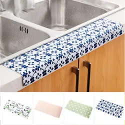 Yeniden pencere su emici etiket kendinden yapışkanlı pencere eşiği Anti-frost çiy Sticker yıkanabilir DIY lavabo emici etiket