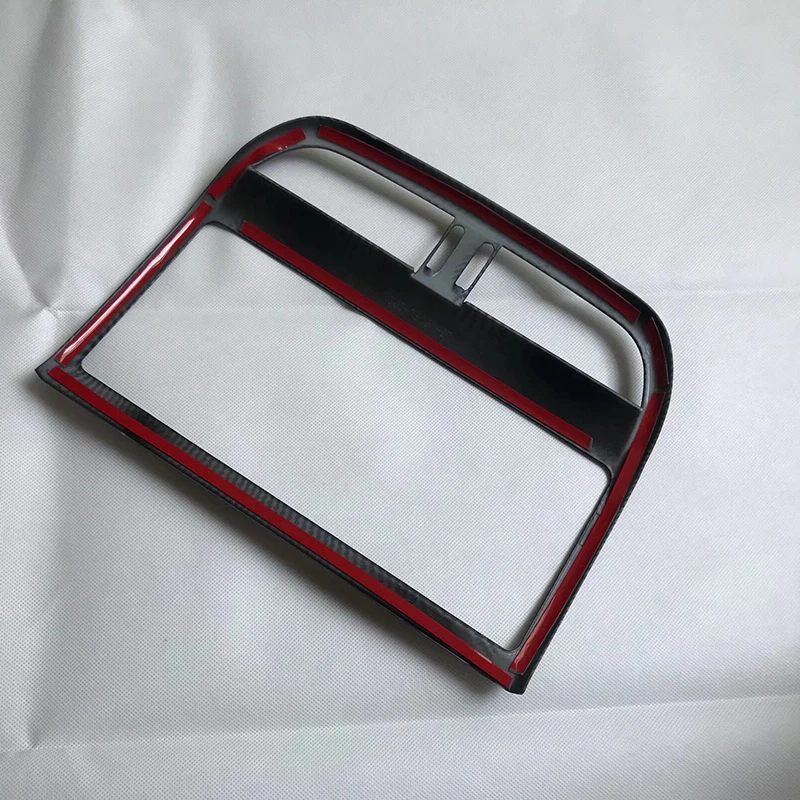 ABS Chrome For Jaguar XF XE XFL F-PACE 2016 2017 2018 Accessories Car Central Console Control Panel Cover Trim Car Styling