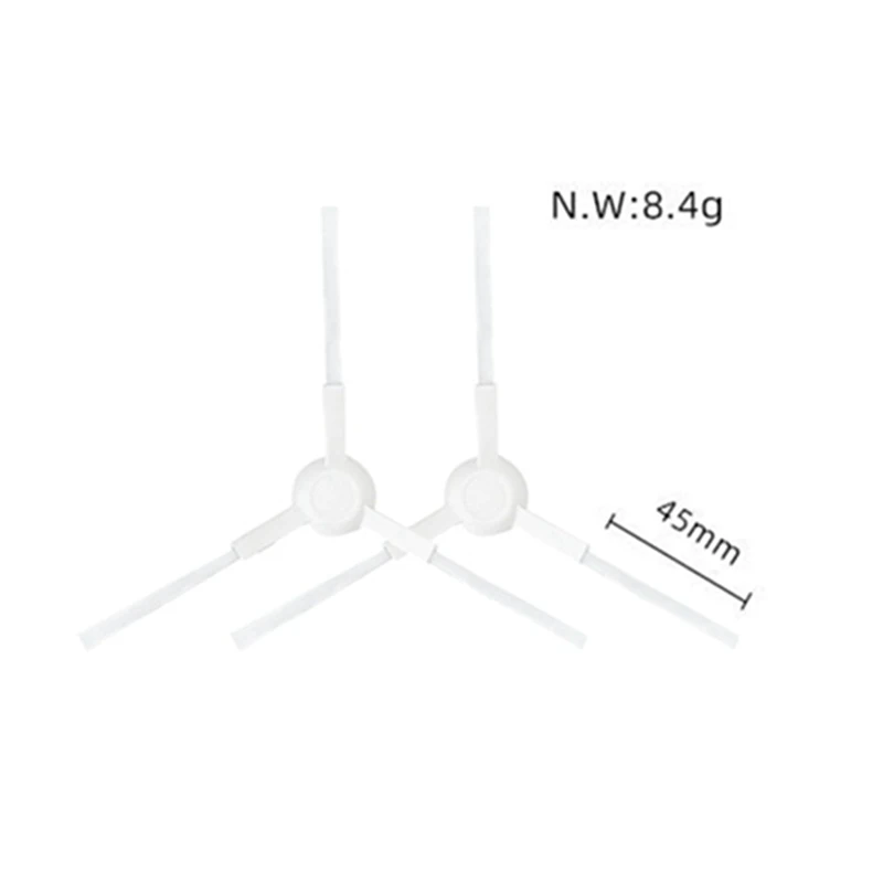 YCOC-8 個 Xiaomi Mijia 2Nd 世代 STYTJ02YM 掃除モップロボット掃除機部品サイドブラシ