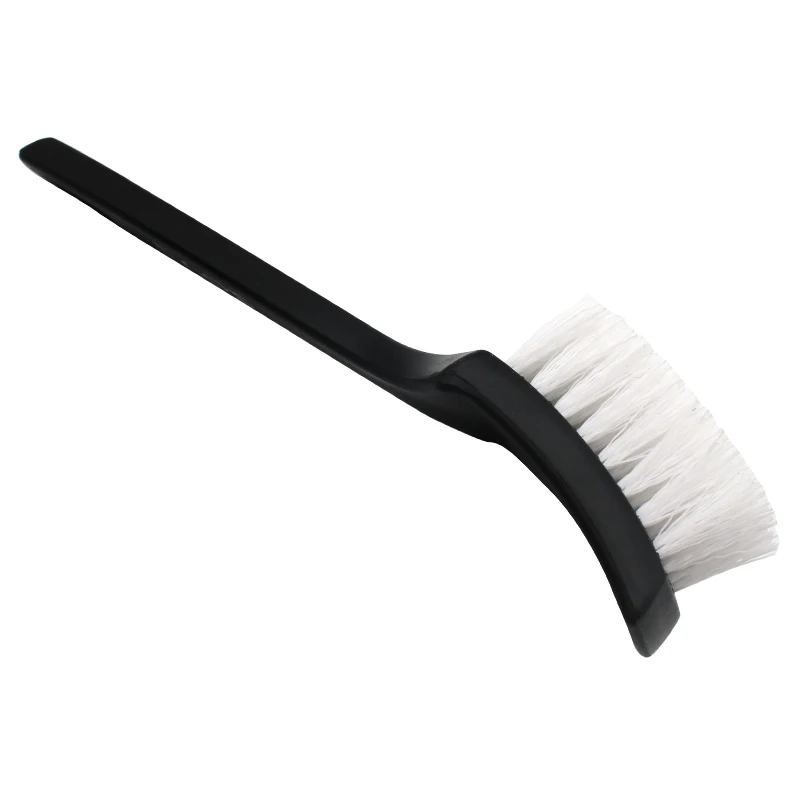 1 Pcs Car Tire Rim Brush Wheel Hub Cleaning Brushes Car Wheels Detailing Cleaning Accessories Black White Tire Car Washing Tool