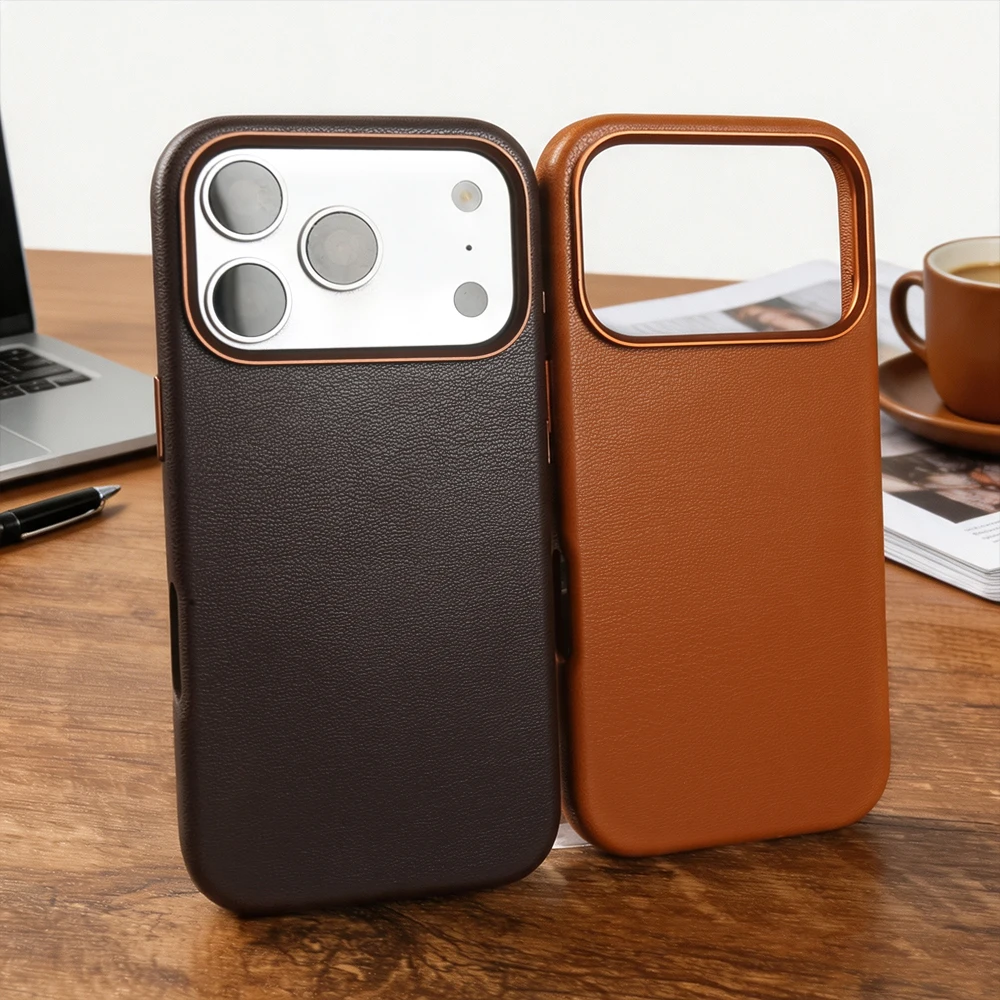 Phone Cases Eco Friendly - Für MagSafe Premium Lederhülle für iPhone