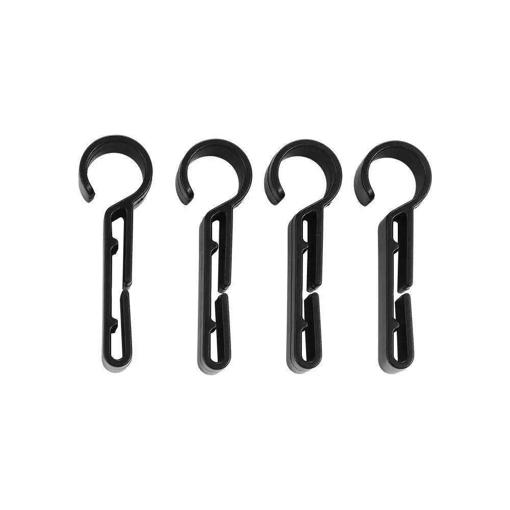 Portable 10 Pcs Outdoor Tool Plastic Headlight Accessories Anti Slip Safety Hook Head Light Clamp Safety Cap Hook Helmet Clip