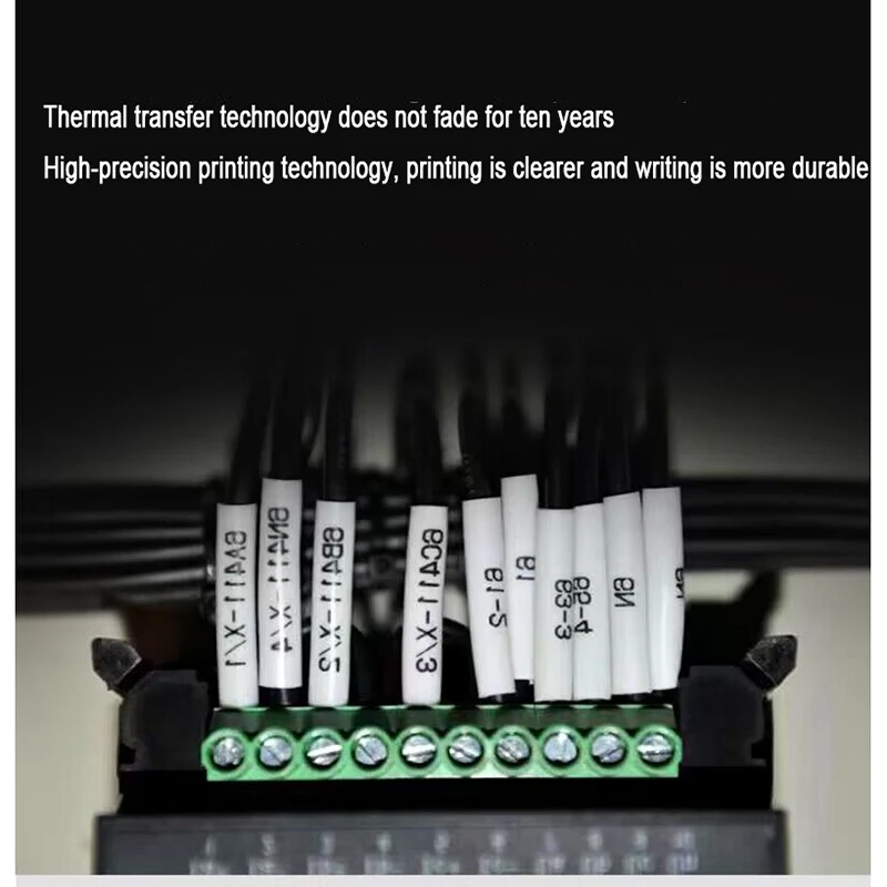 Bluetooth Wire Coding Number Tube Printer Portable Number Tube Printer Heat Shrink Tube Marking Machine