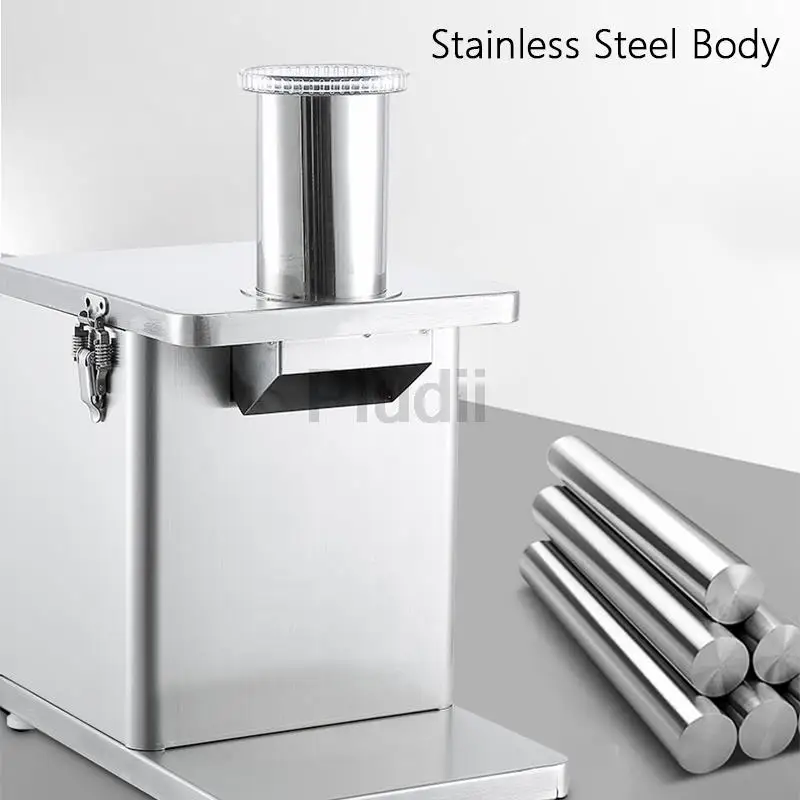 ماكينة تقطيع الخضروات التجارية ماكينة تقطيع الطعام الأوتوماتيكية 420 شفرات من الفولاذ المقاوم للصدأ قطاعة البطاطس والجزر قطاعة الخضار والفواكه