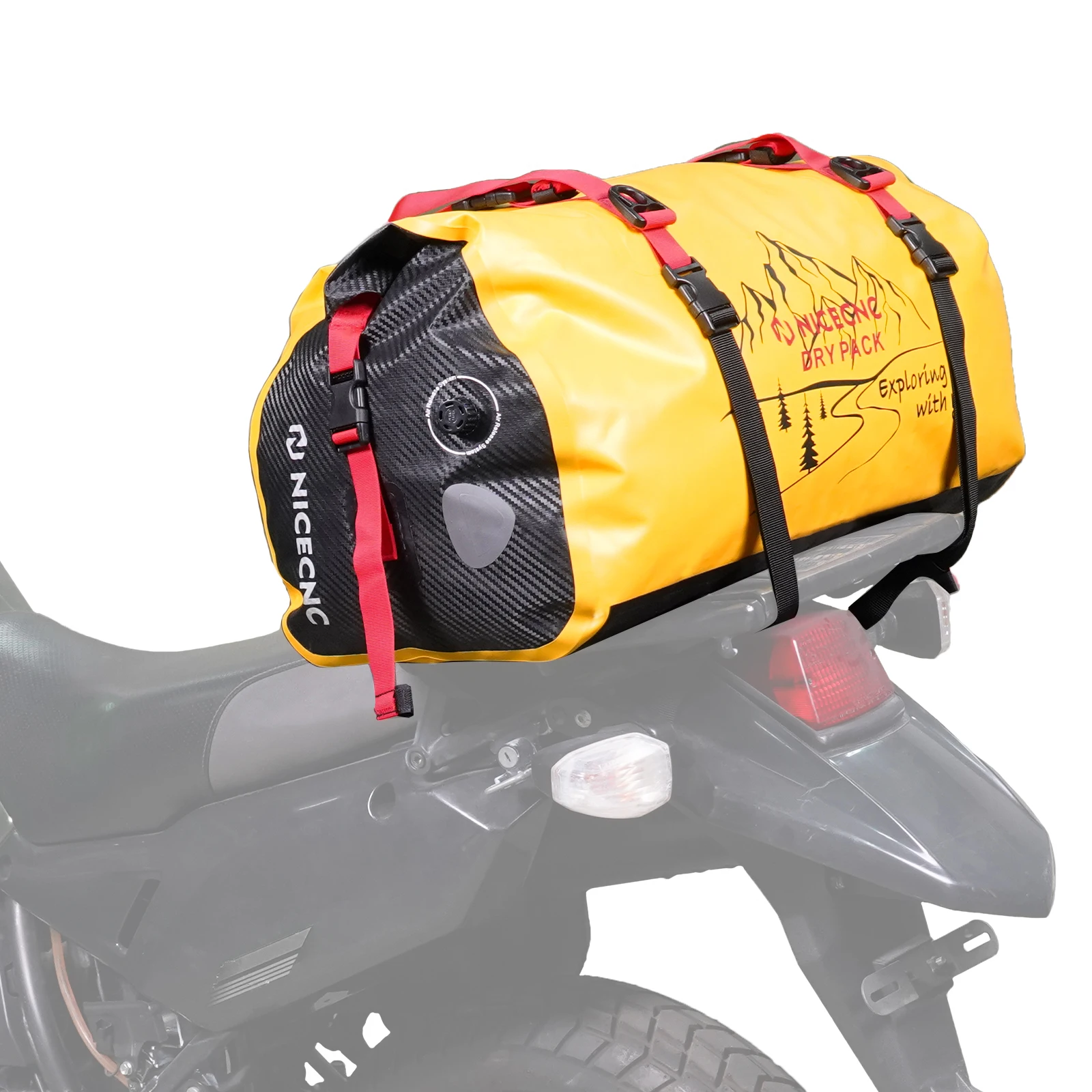 For Suzuki Duffle Bag Motorcycle Travel Saddlebag Tool Seat Tail Bag Waterproof Luaage For KTM Duke EXC Honda Yamaha Kawasaki