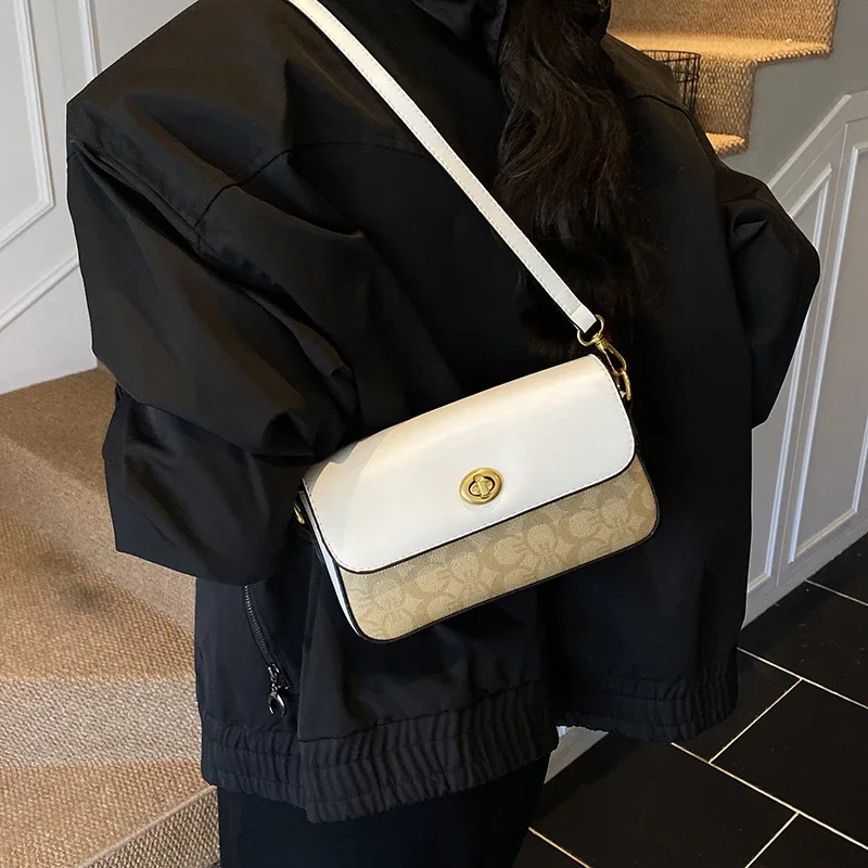 

Women Luxury Leather Classic Fashion Designer Shoulder Tote Bag Elegant Crossbody Handbag For Modern Daily Looks