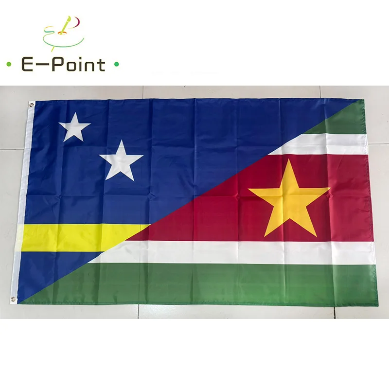 Suriname Curacao Friendship Flag 2ft*3ft (60*90cm) 3ft*5ft (90*150cm) Size Christmas Decorations for Home Banner