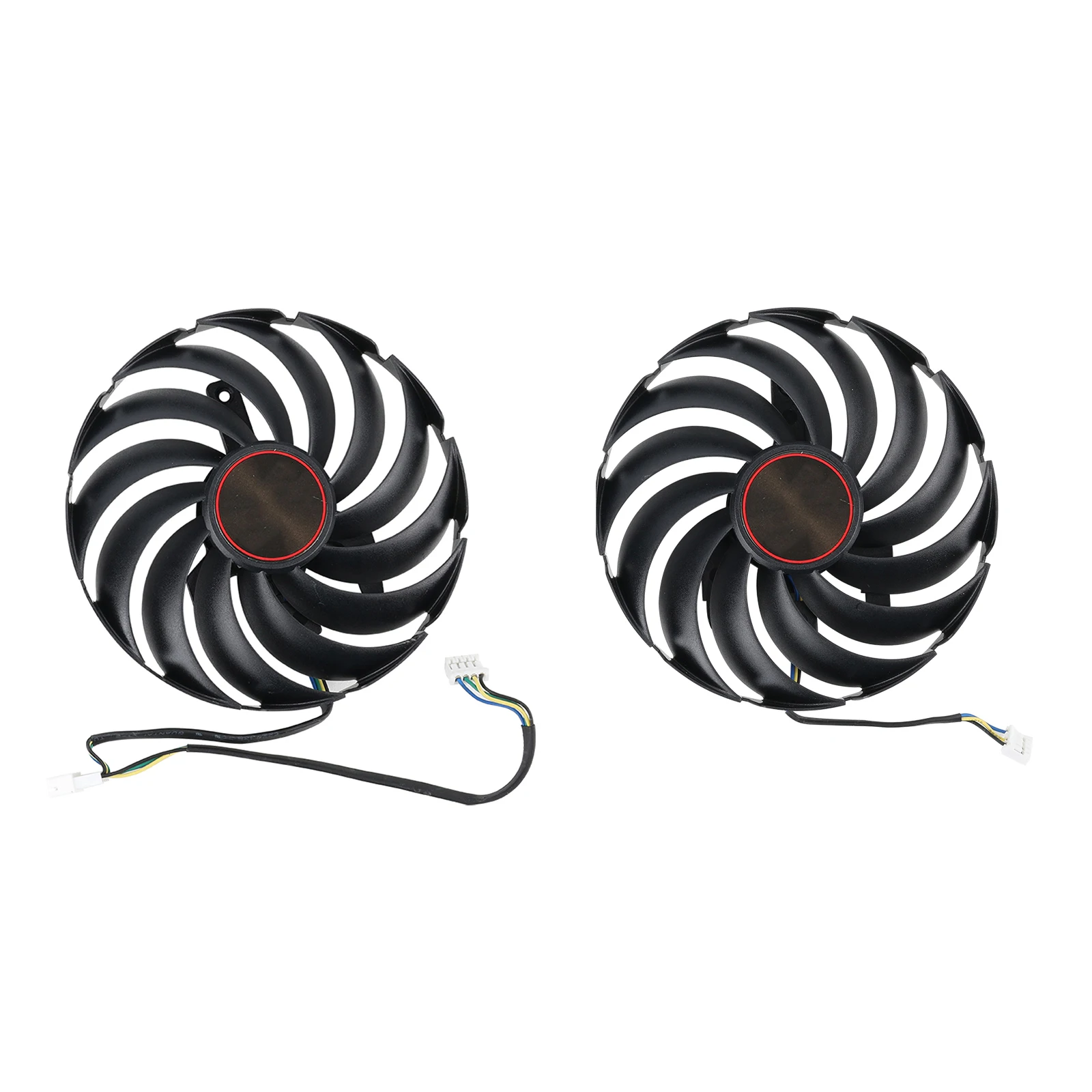 Imagem -05 - Ventilador de Refrigeração para Sapphire Pulse Amd Radeon rx 6700 Ventilador Cooler para Placa Gráfica com Estojo