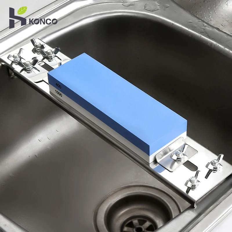 

Whetstone Knife Sharpener Sharpening Stone Water Stone Plate Adjustable Whetstones Holder Sink Bridge Holder Kitchen Accessories