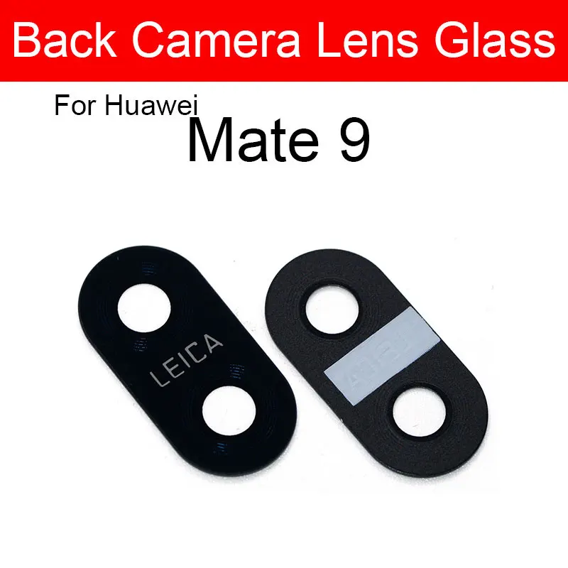 Rear Main Camera Glass Lens For Huawei Mate 9 10 20 Pro Lite Mate 20X Mate 7 8 Mate S Camera Glass Lens+Adhensive Sticker Parts