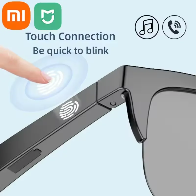 Xiaomi Smart Sunglasses Glasses Bluetooth Call Outdoor Sports Headphones HIFI Blue Light Waterproof Anti-UV For Men Women 2025