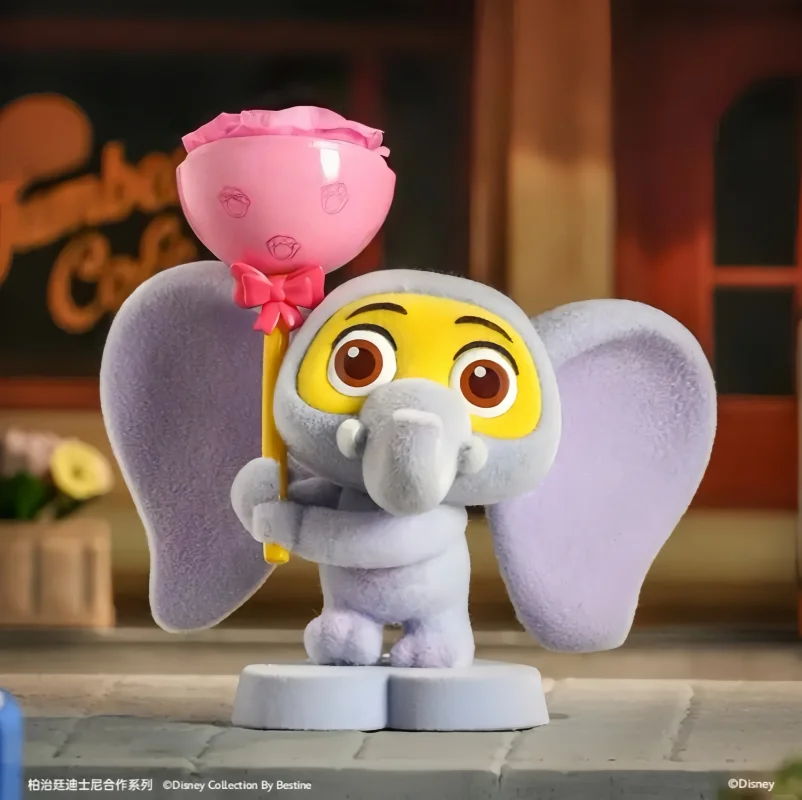 กล่องสุ่มดิสนีย์ ซูโทเปีย ซีรีส์ดอกไม้ จูดี้และนิค พร้อมดอกไม้แห้ง ตุ๊กตาจัดดอกไม้แห้ง ชุดตกแต่ง