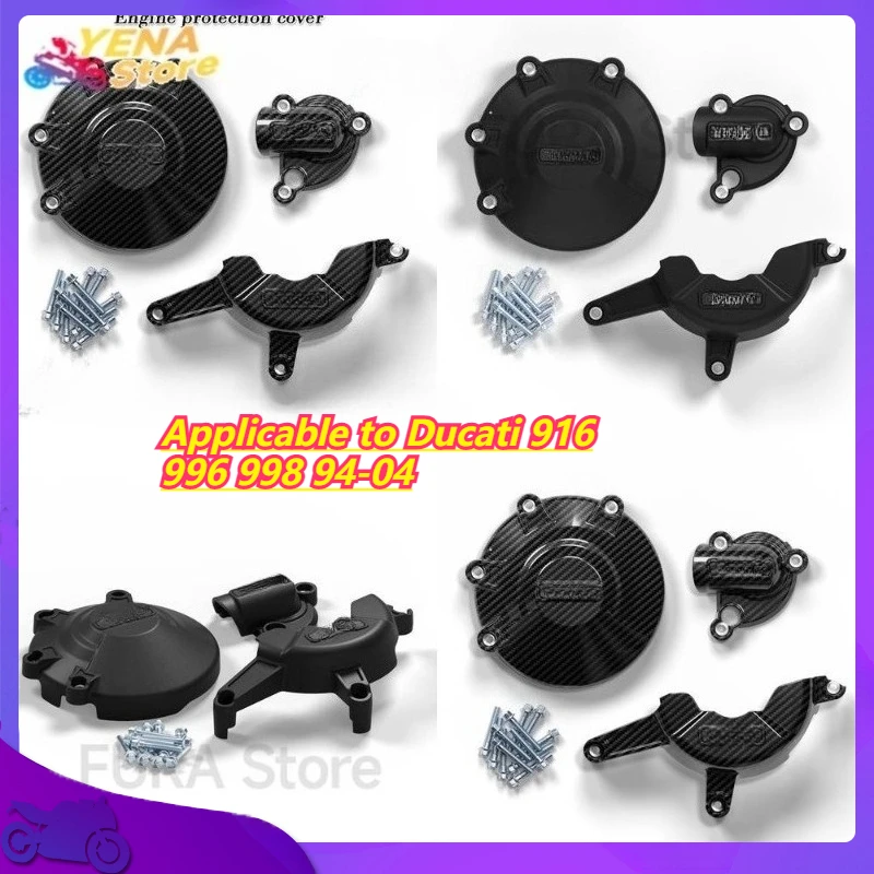

Engine Protector Cover Applicable to Ducati 916 996 998 94-04 Engine Case Cover
