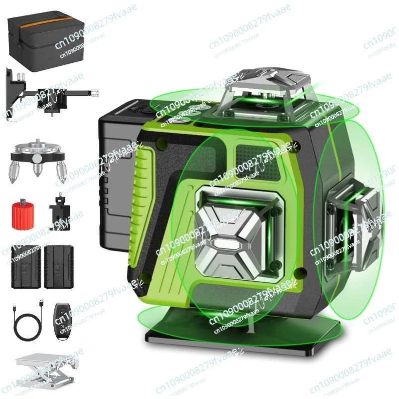 4D16 Linie 3D12 Linie grünes Licht horizontaler Laserlinienprojektor