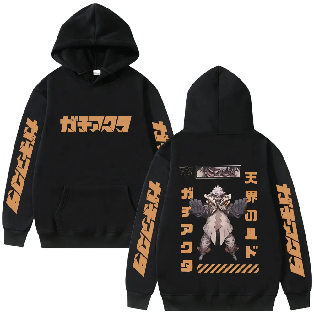

Худи Gachiakuta Rudo 2026 в стиле аниме, унисекс, хип-хоп, Y2K, толстовка с длинными рукавами, повседневная свободная флисовая толстовка с капюшоном
