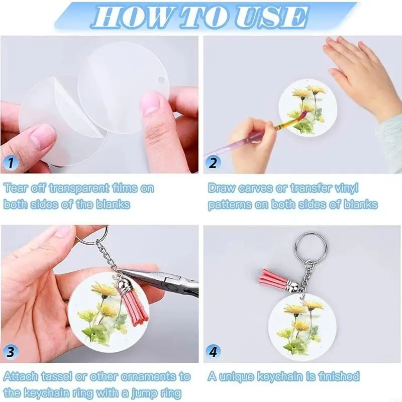  300 Pack KeyChain Keys Rings Pendants Keychain Tassels Keychain Hardware for DIY