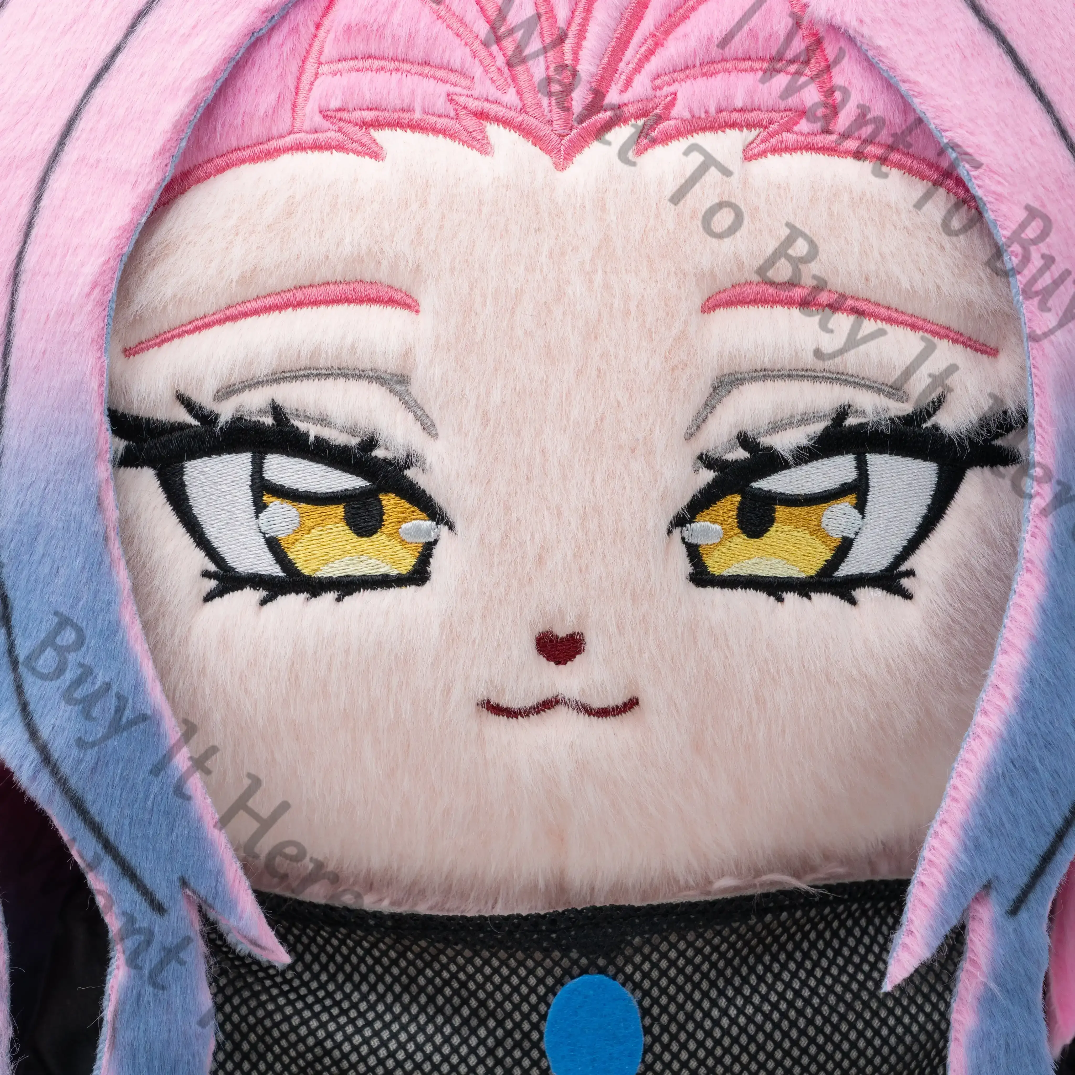 

Genuine 43cm Anime Alien Stage Mizi Cosplay Cartoon Fluffy Maumet Back Cushion Stuffed Animal Puppet Cotton Throw Pillow Gift