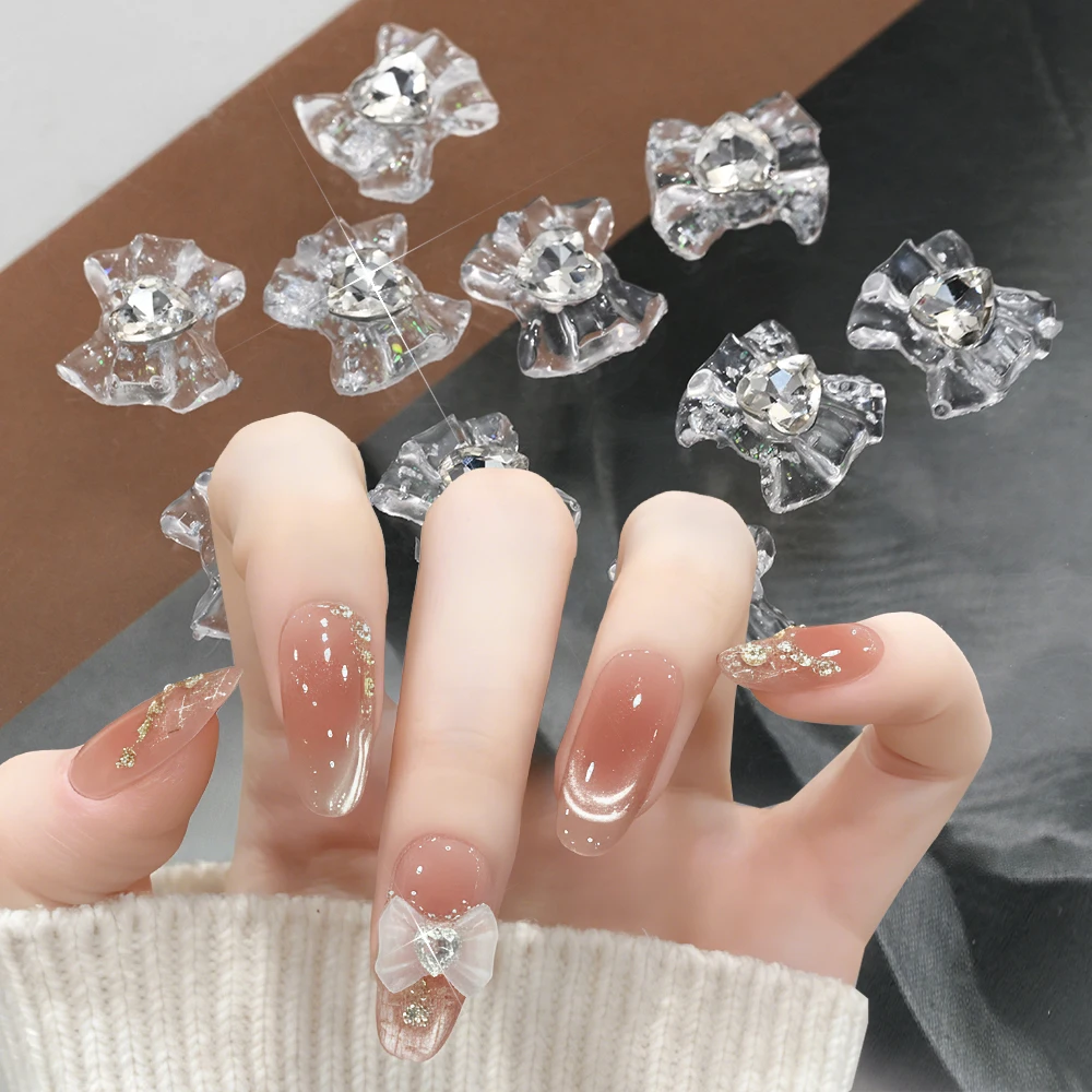 10 sztuk/partia Brokatowe koka – Nail Art Lotso recenzja i cena