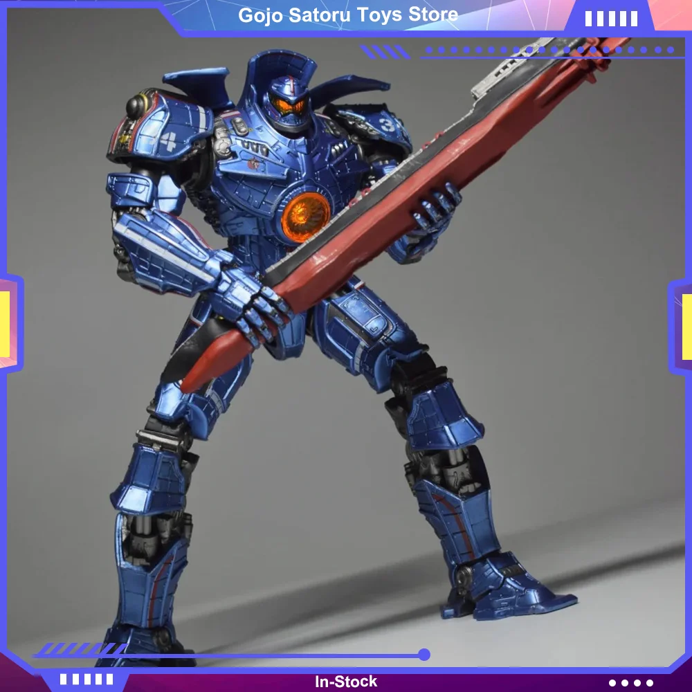 

[In-Stock] LING JIHUN 8-inch 20CM Pacific Rim Gipsy Danger LED Light Emitting Action Figure Joint Movable Model Collection Toy