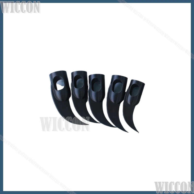 3D Polylactic Acid Furrsuit Accessories Halloween Cosplay Anime Jirai Kei Costume Punk Y2K Props Furry Paws Finger Fingernail view 2
