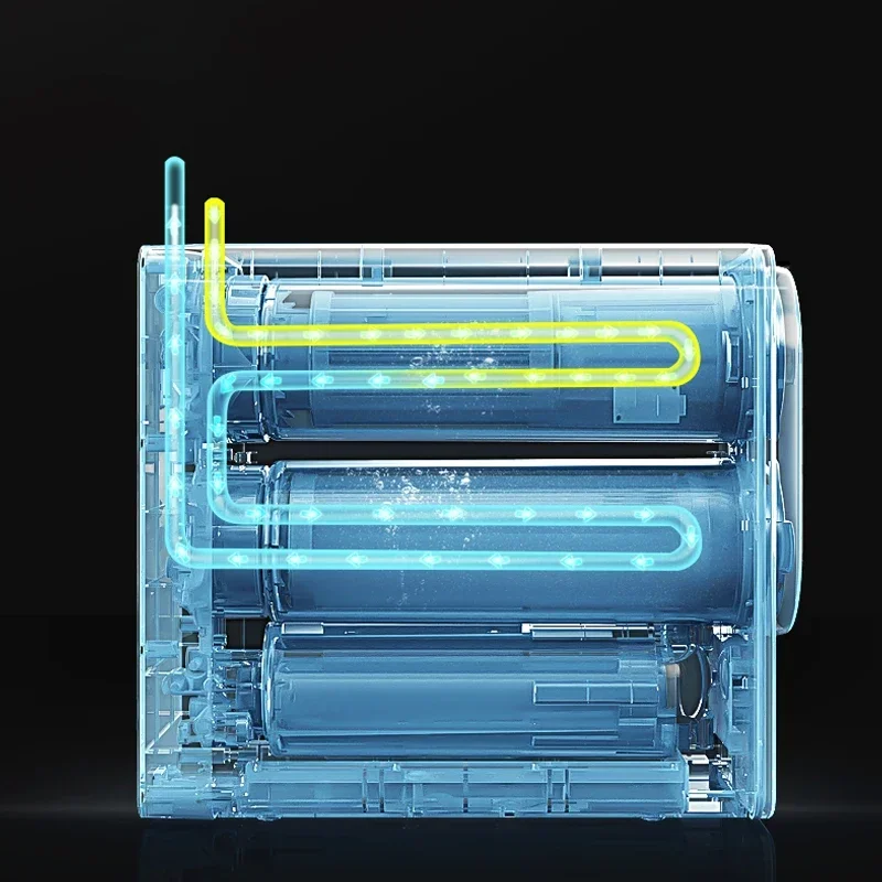 

1200G Electric RO Water Purifier Household Silent Plastic Tap Water Filtration Direct Drinking Double Outlet Tankless