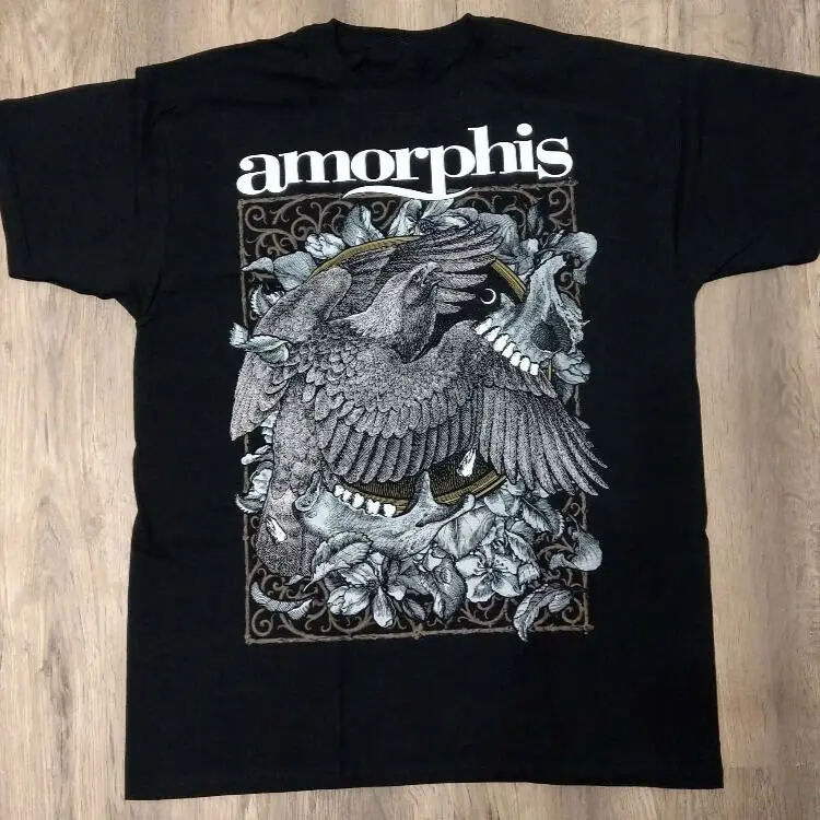 AMORPHIS Band Shirt- Circle Gift For fan Black Size S to 5XL Shirt AG1140