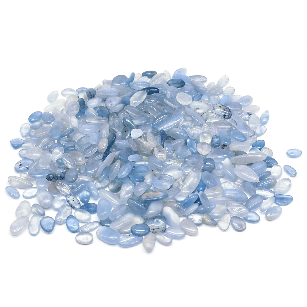 Natural Irregular Blue Aquamarine Freeform Chip Gravel Material Crystal Ore Reiki Healing Bulk Gemstones Aquarium Decoration