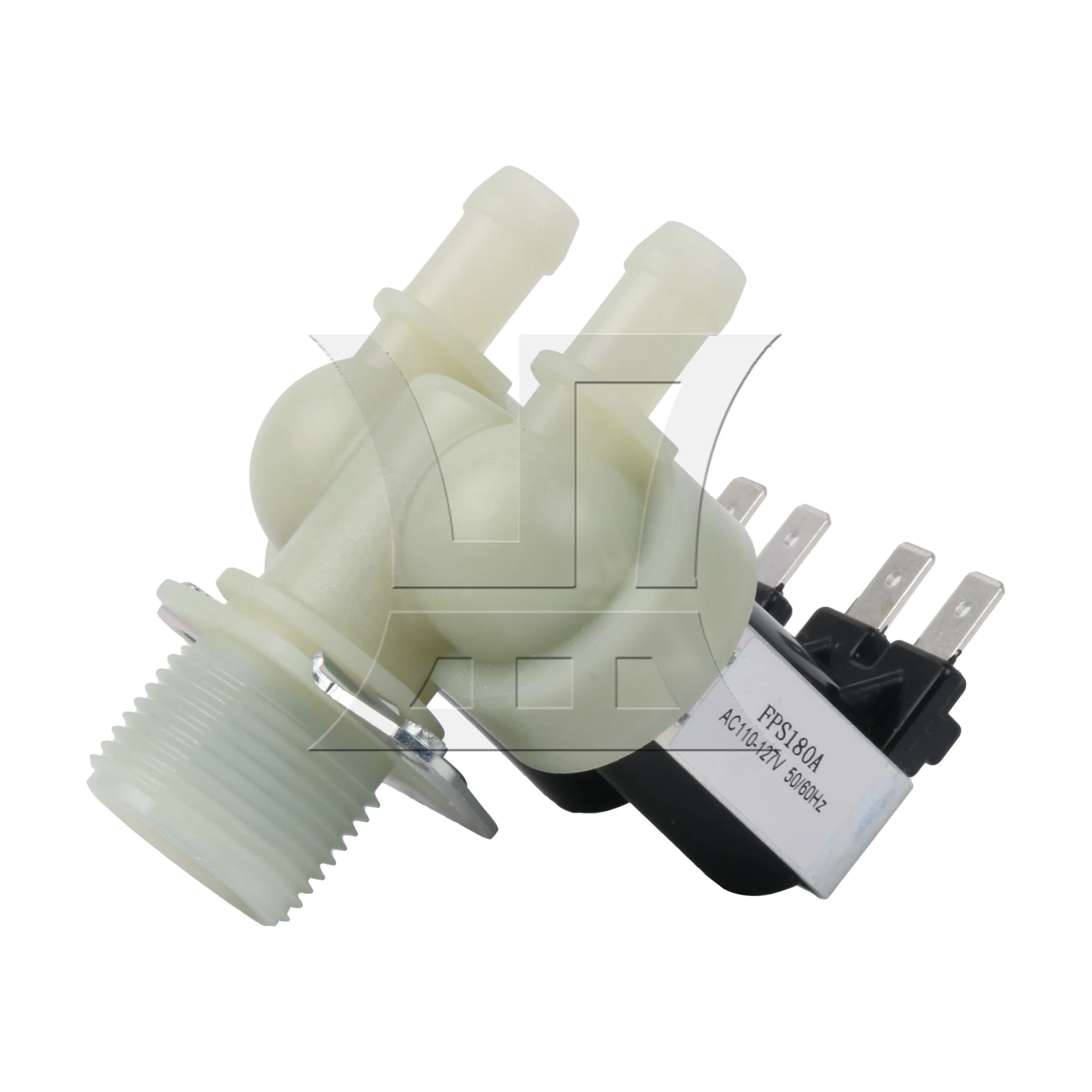 BQLZR Washer Water Inlet Valve 110/120V Replacement Parts Compatible with 34001151 Washing Machine Repair Accessories
