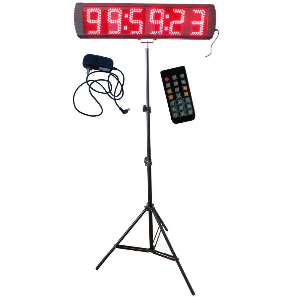 Large Light Emitting Diode Competition Clock Competition Timer