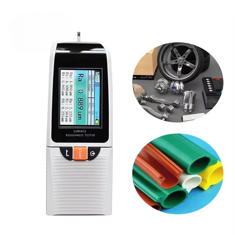 New Color Screen Surface Roughness Tester 23 Parameter Measurement User-Friendly Modular Design Electronics