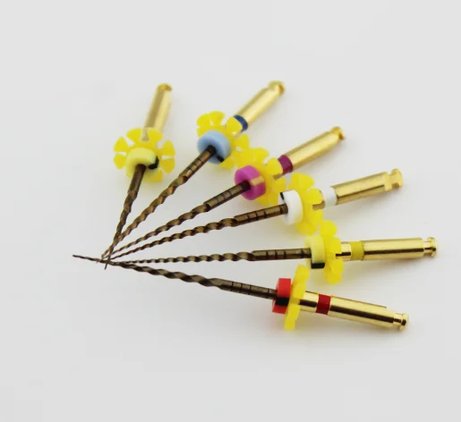 6 Pcs/Box Dental Endodontics NiTi Rotary Super Rotary File SX-F3 25mm Dental Root Canal Files Dentisty Materials Tools Machine