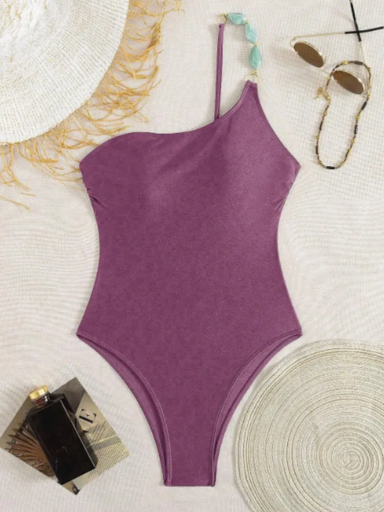 New High Waist Sexy Swimsuit Women Summer Bathing Suit Bikini Set Sleeveless Swimwear Women Beach Swimming Suit For Female