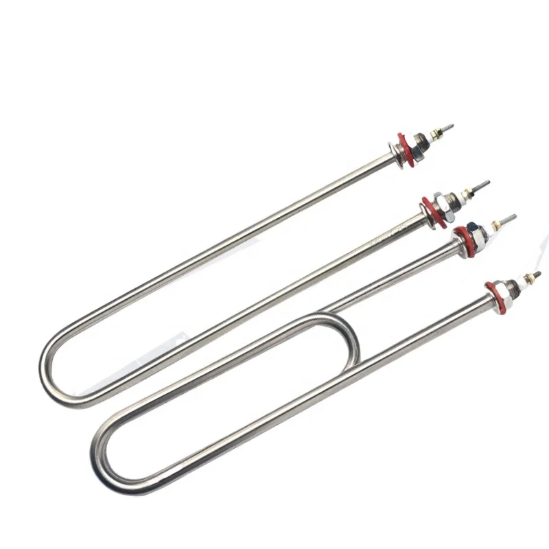 Customization U Type Electric Heating Pipe for Dry Barbecue Grill and Rice Steamer Stainless Steel Submersible Heating Tube