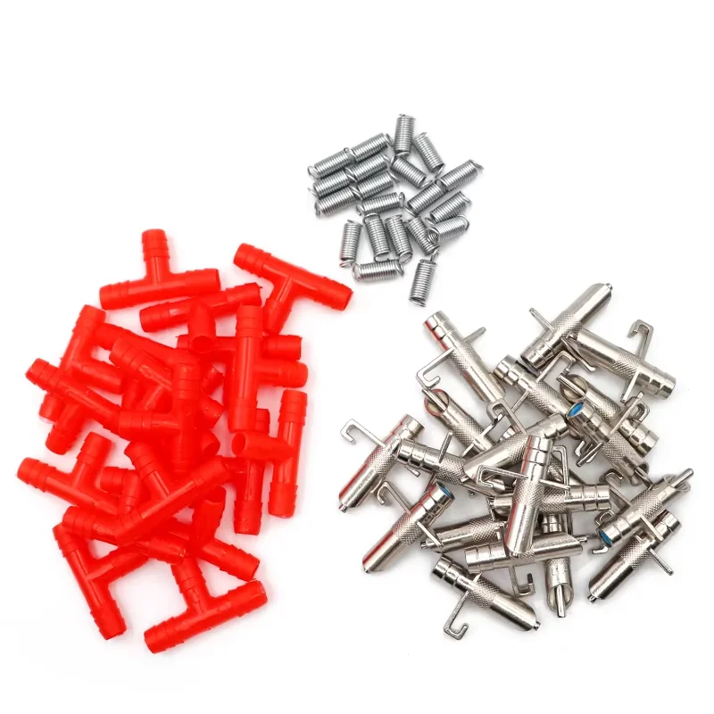 Bebedero para pezones de conejo, bebedero automático para mascotas, bebedero para conejos, fuentes para beber, herramientas de alimentación de animales, 10/20/30/50 Uds.