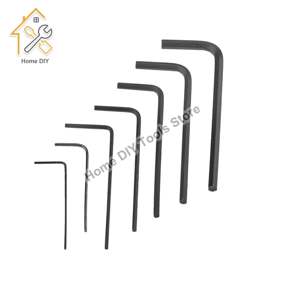 7Pcs/set Multifunction Allen Wrench 0.7~3mm Mini Hexagon Hex Allen Key Set Alloy Steel Wrench Screwdriver Tools Kit Hand Tools