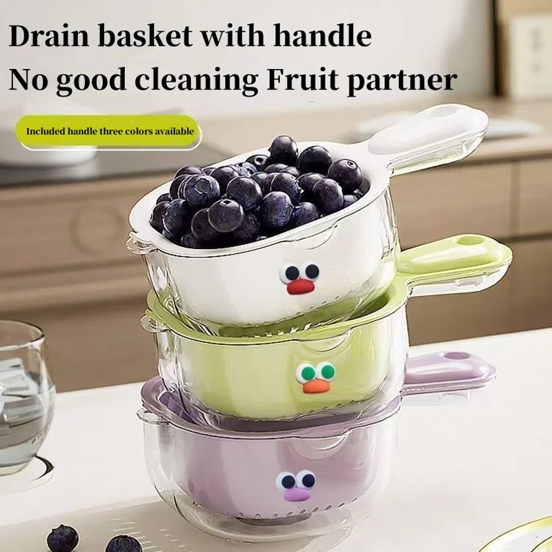 

Wash Fruit Vegetable Wash Fruit Vegetables Bowl Automatic Vegetable Dehydrator Vegetable Dehydrator Dishes Container Food